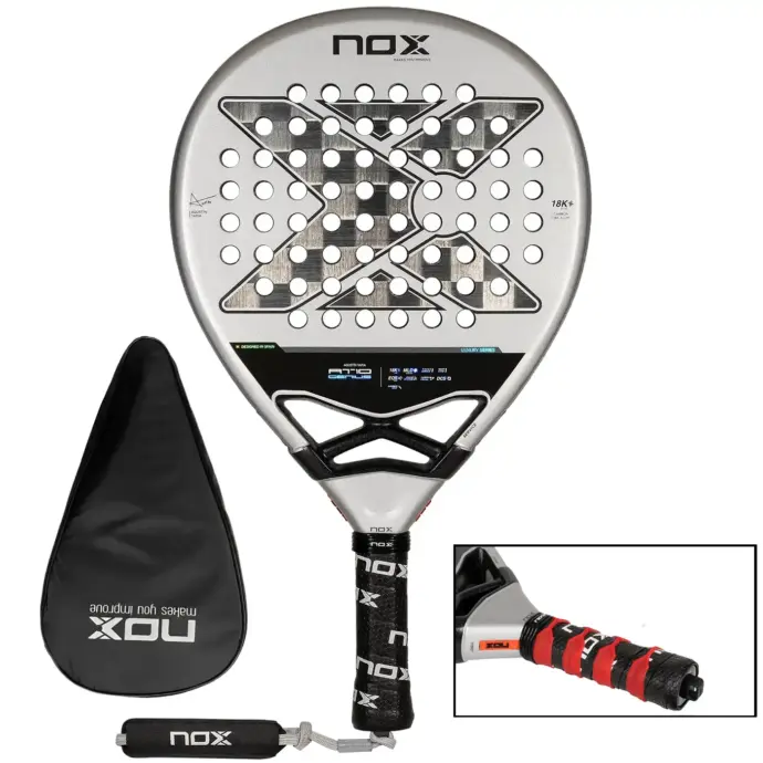 NOX AT10 Luxury GENIUS 18K Alum Padel Racket 2024 Image