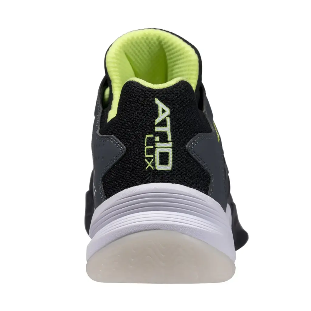 AT10 LUX Padel Shoes BlackSharp GreenGrey, 2024 padel sheos Image 8
