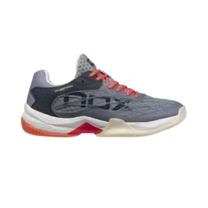 AT10 LUX Padel Shoes Cool GreyGeorgia Peach Image 1