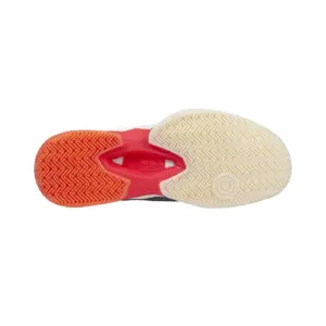 AT10 LUX Padel Shoes Cool GreyGeorgia Peach Image 3