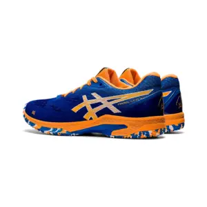 Asics Padel Shoes for men Lima FF Monaco Blue Orange POP image 3