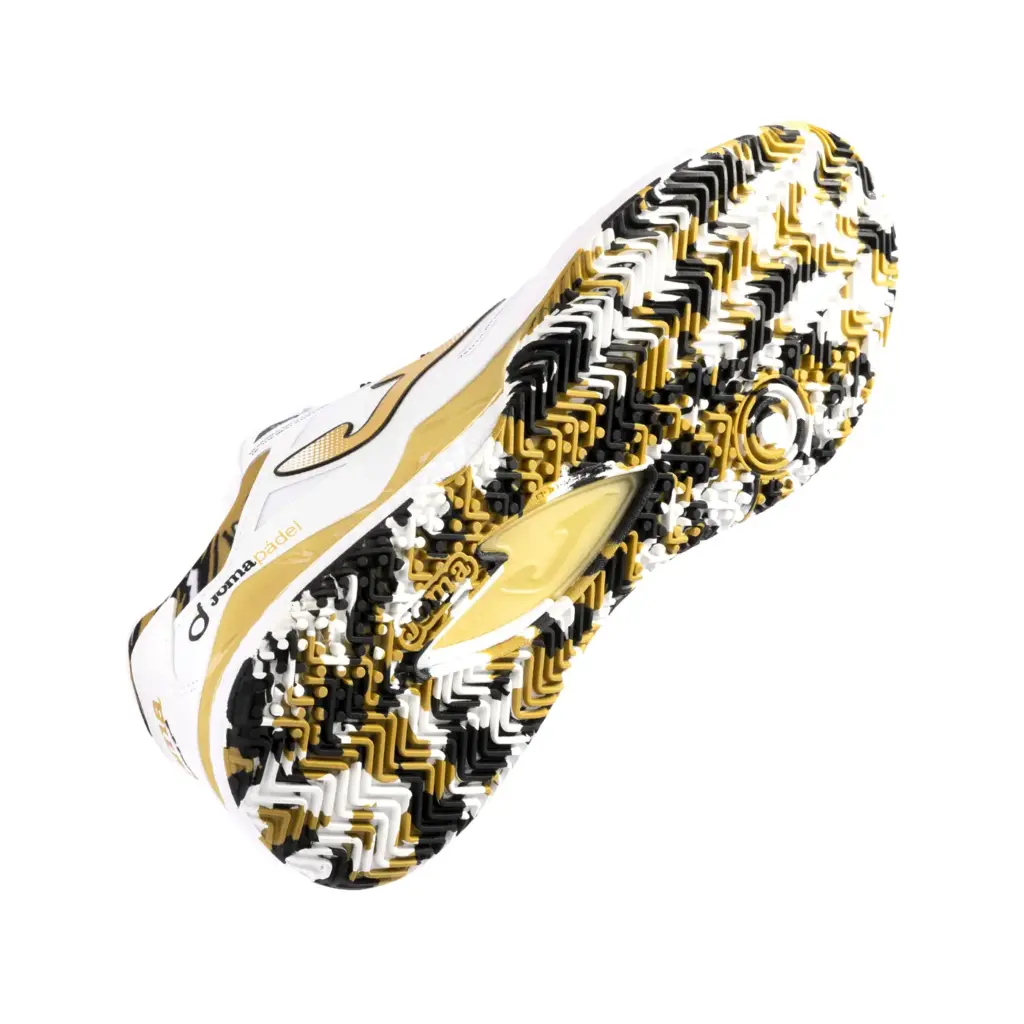 Joma Padel Shoes Spin Men 2332 WHITE GOLD Image 1
