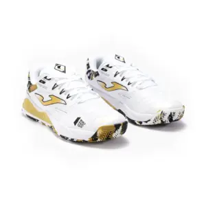 Joma Padel Shoes Spin Men 2332 WHITE GOLD Image 4