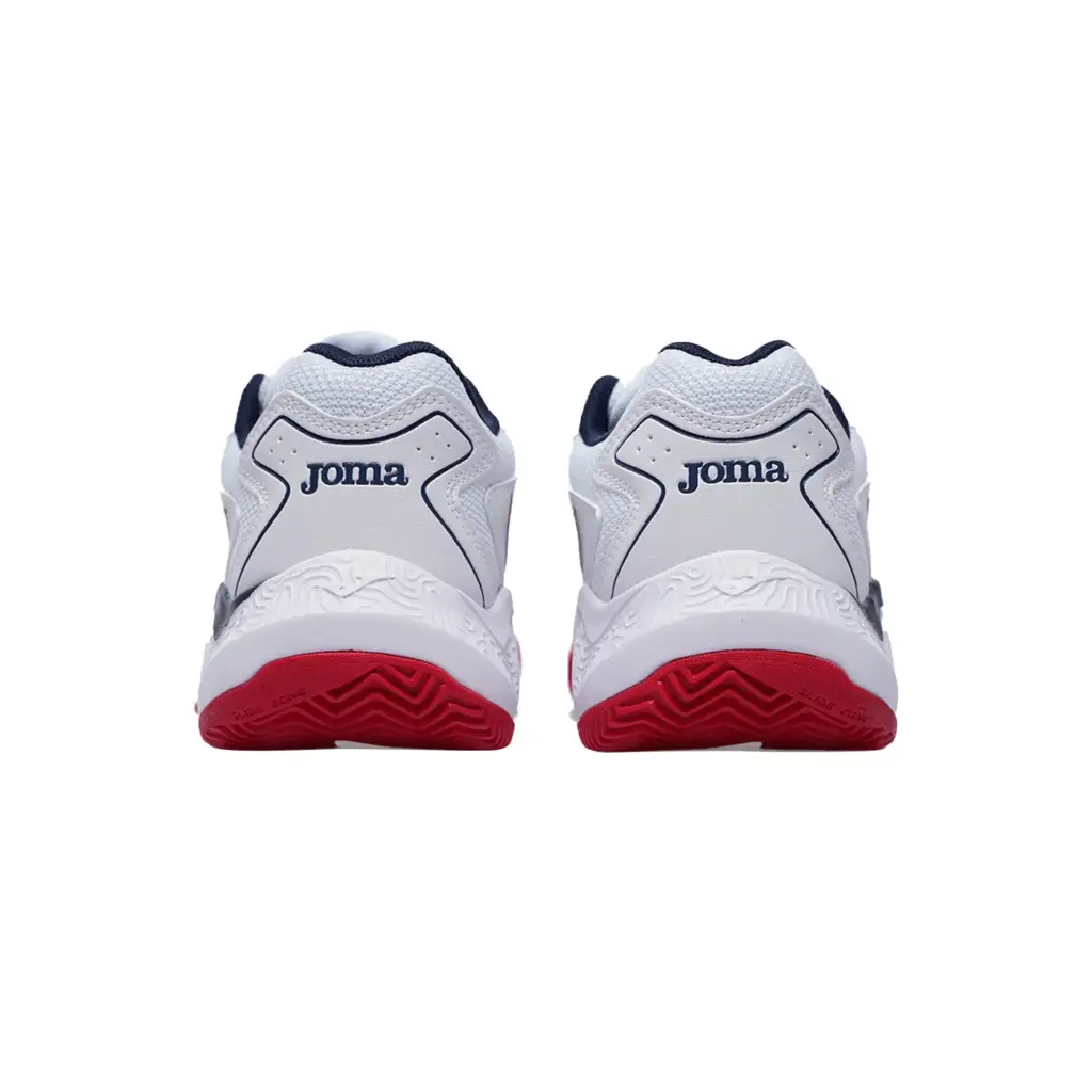 Joma Padel Shoes T.Master 1000 2352 White Red Padel Shoes for men Image 1