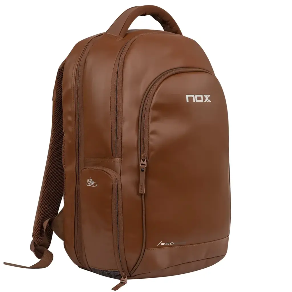 NOX PRO SERIES Marron Camel Padel Backpack, nox backpack Image 2