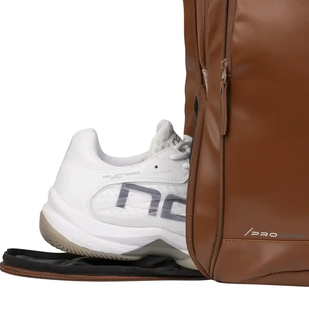 NOX PRO SERIES Marron Camel Padel Backpack, nox backpack Image 5