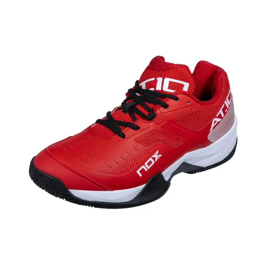 Nox Padel Shoes AT10 RedBlack padel shoes for men Image 5