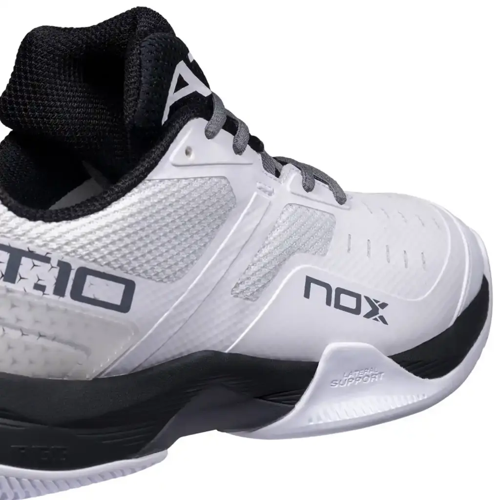 Nox Padel Shoes AT10 WhiteBlack Padel Shoes for men Image 8