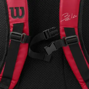 Wilson Bela Padel Backpack Red, Wilson backpack Image 4