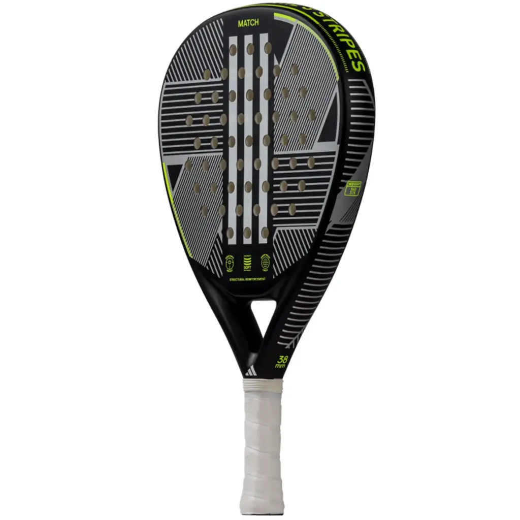 2024 ADIDAS MATCH 3.3 BLACKLIME Padel Racket Image 3