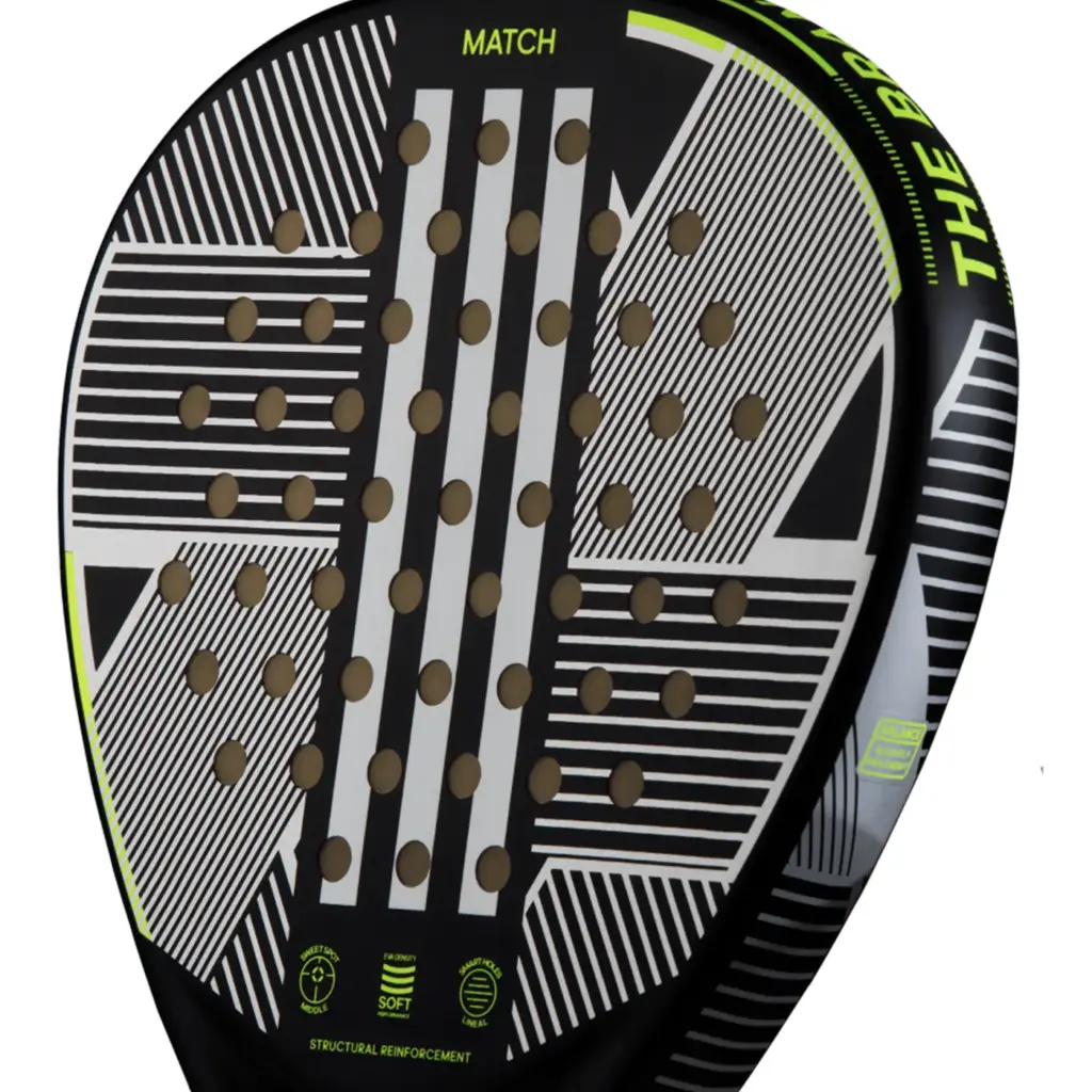 2024 ADIDAS MATCH 3.3 BLACKLIME Padel Racket Image 4