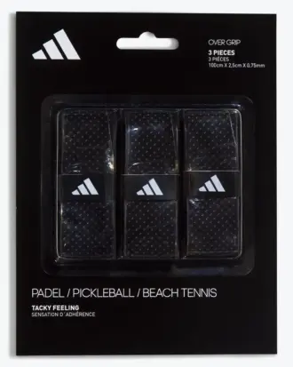 ADIDAS PADEL OVERGRIP SET OF 3 BLACK 2
