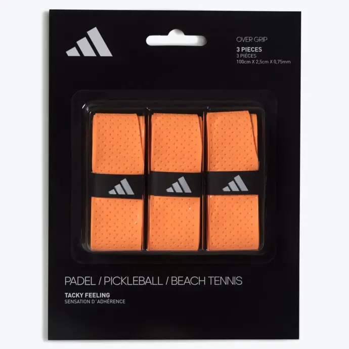 ADIDAS PADEL OVERGRIP SET OF 3 ORANGE 2