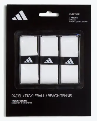 ADIDAS PADEL OVERGRIP SET OF 3 WHIT2