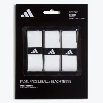 ADIDAS PADEL OVERGRIP SET OF 3 WHIT2