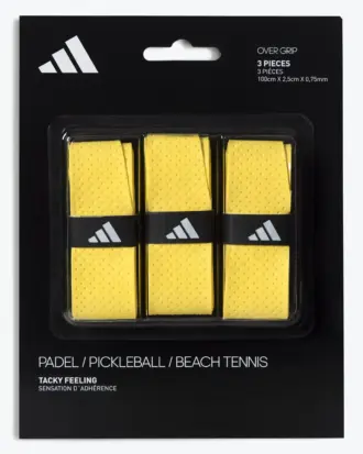 ADIDAS PADEL OVERGRIP SET OF 3 Yellow Image 1
