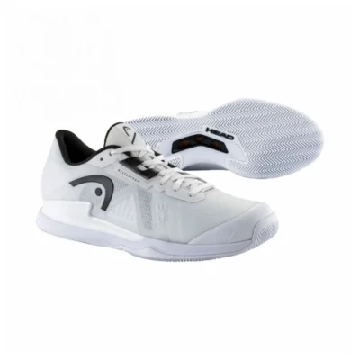 HEAD SPRINT PRO 3.5 CLAY Men's Padel Shoes White - Black Image 2
