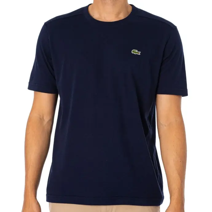 Lacoste Men's Sport Breathable T-shirt Blue Image 1