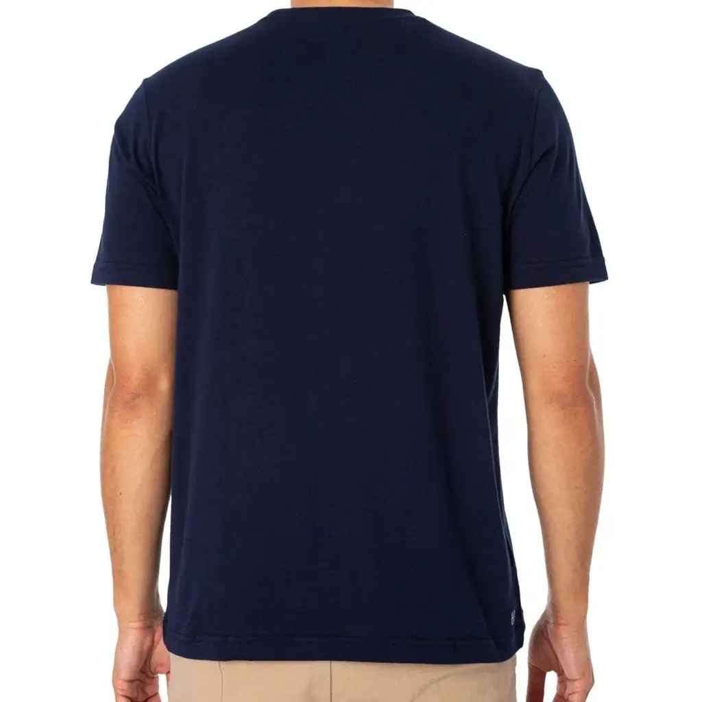 Lacoste Men's Sport Breathable T-shirt Blue Image 2