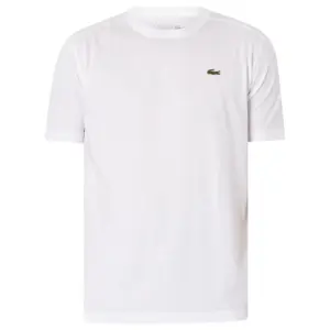 Lacoste Sport Embroidered Logo T-Shirt - White padel Shirt Image 1