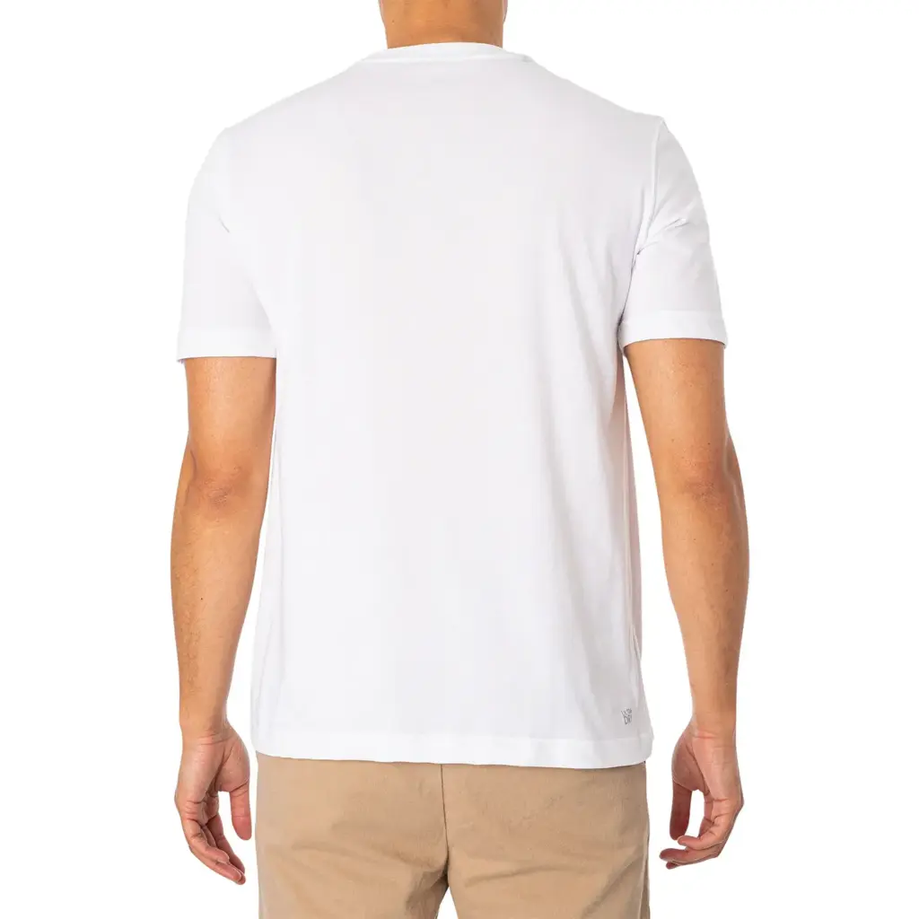 Lacoste Sport Embroidered Logo T-Shirt - White padel Shirt Image 4