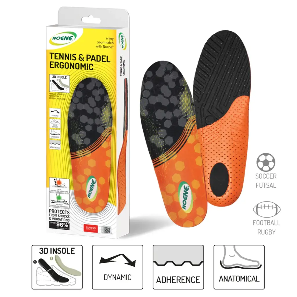 Noene Tennis & Padel Ergonomic 3d Insole - Image 2