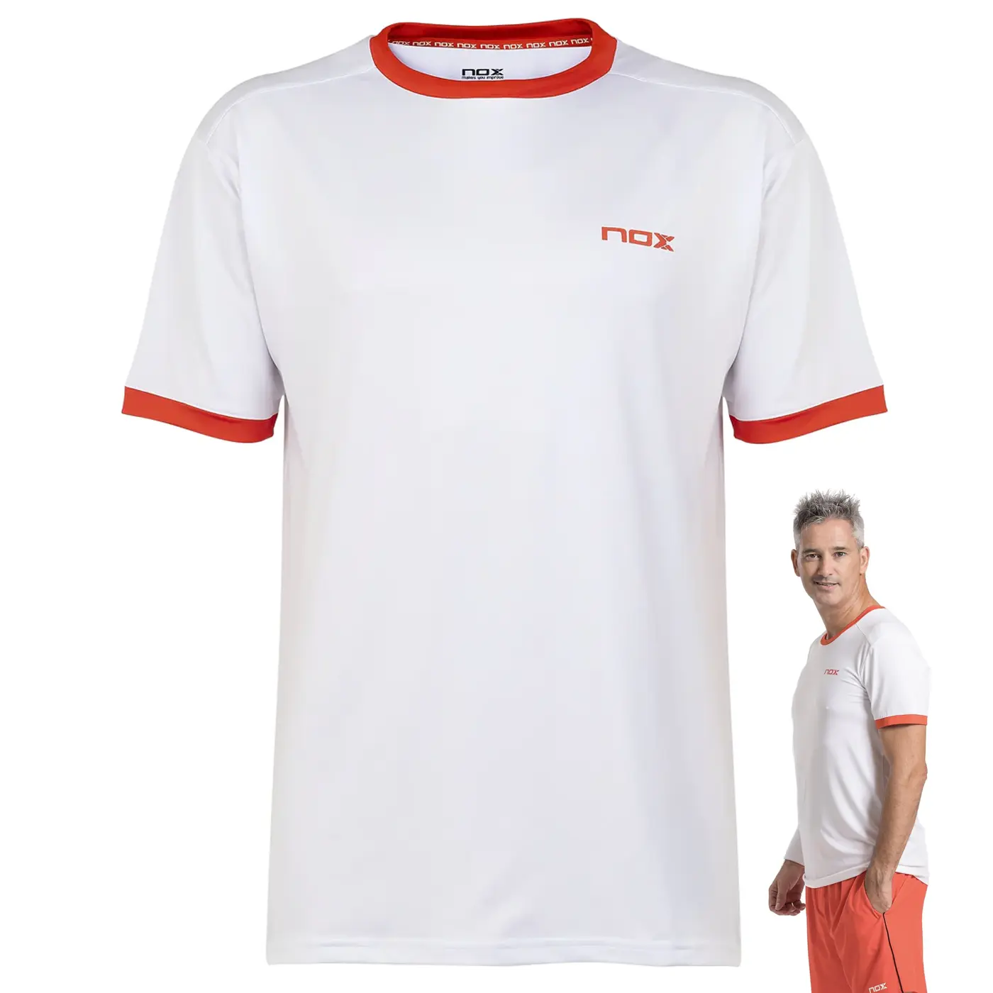 NOX Tshirt Team White Image 1 NOX Tshirt Team White Image 1