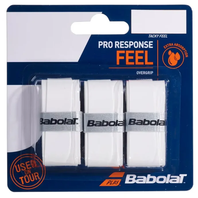 BABOLAT OVERGRIP PRO RESPONSE X3 WHITE