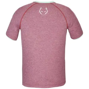 Babolat CREW NECK JUAN LEBRÓN Padel Shirt Maroon - Image 3