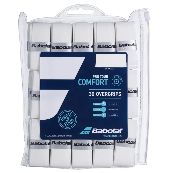 Babolat Overgrip PRO TOUR X30 Pack of 12