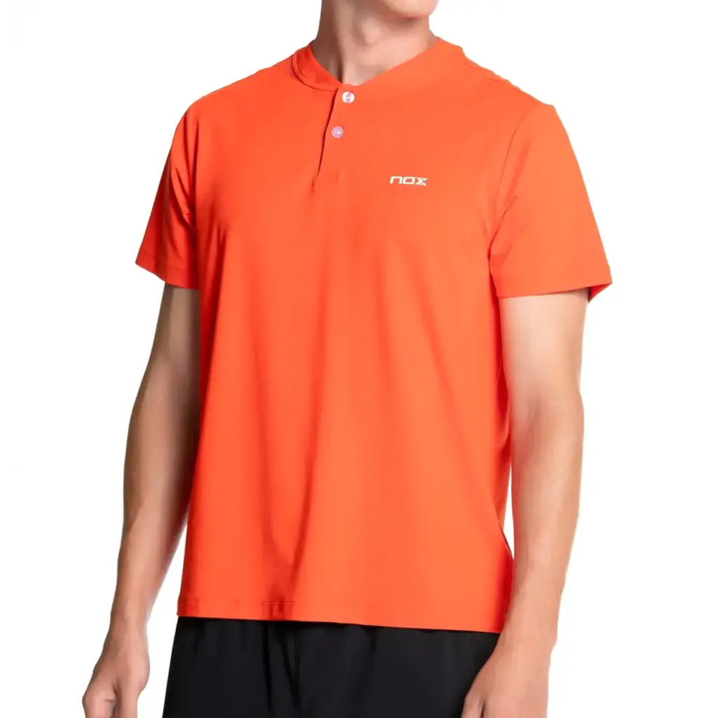 Nox Team Regular Men's Padel Polo Shirt Red Image 1