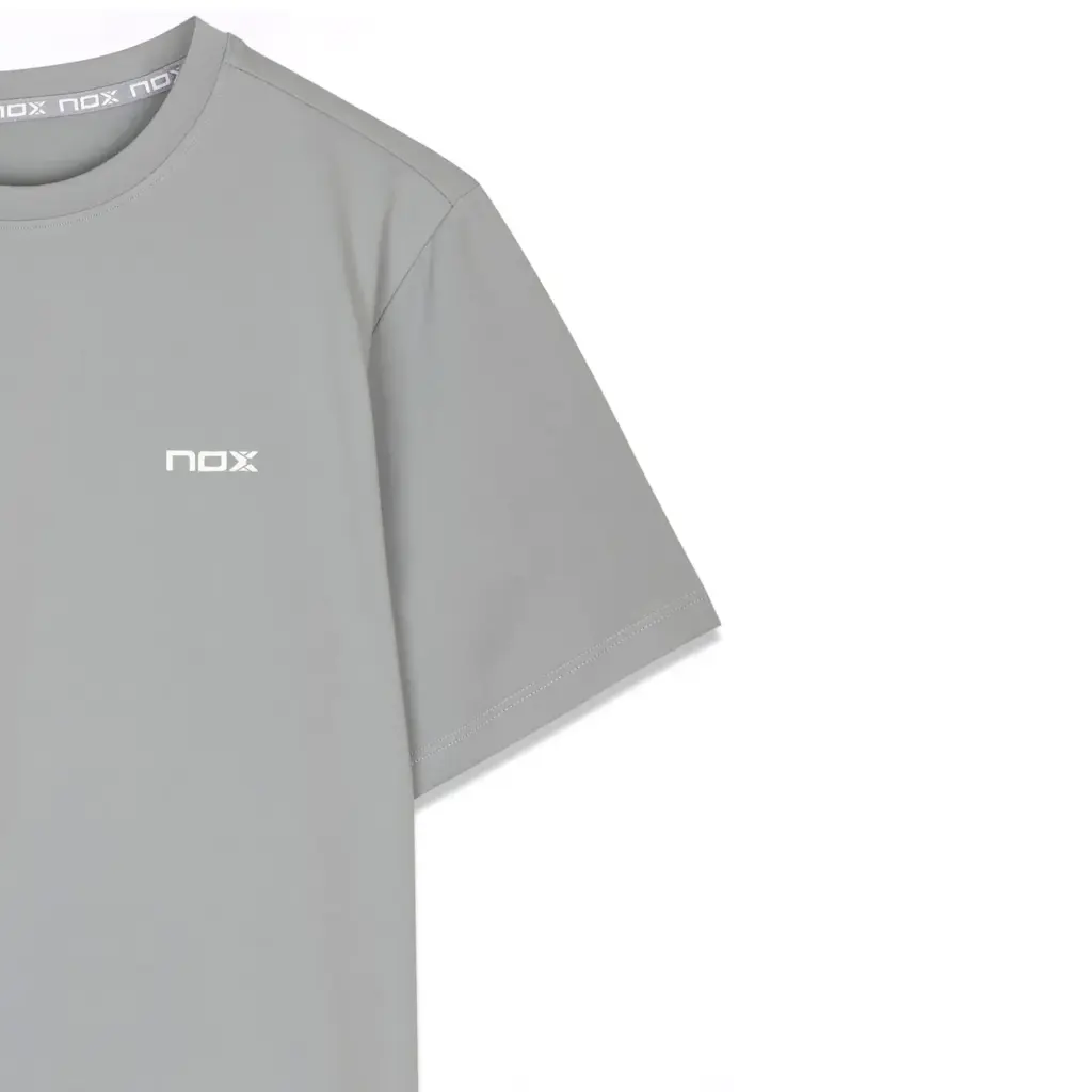 Nox Team Regular Men's Padel T-Shirt Gray Image 1