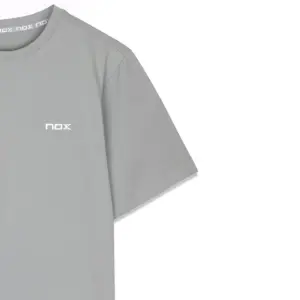 Nox Team Regular Men's Padel T-Shirt Gray Image 1