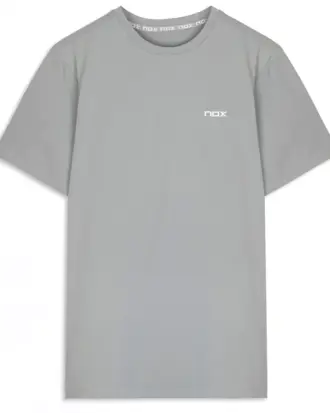 Nox Team Regular Men's Padel T-Shirt Gray Image 3