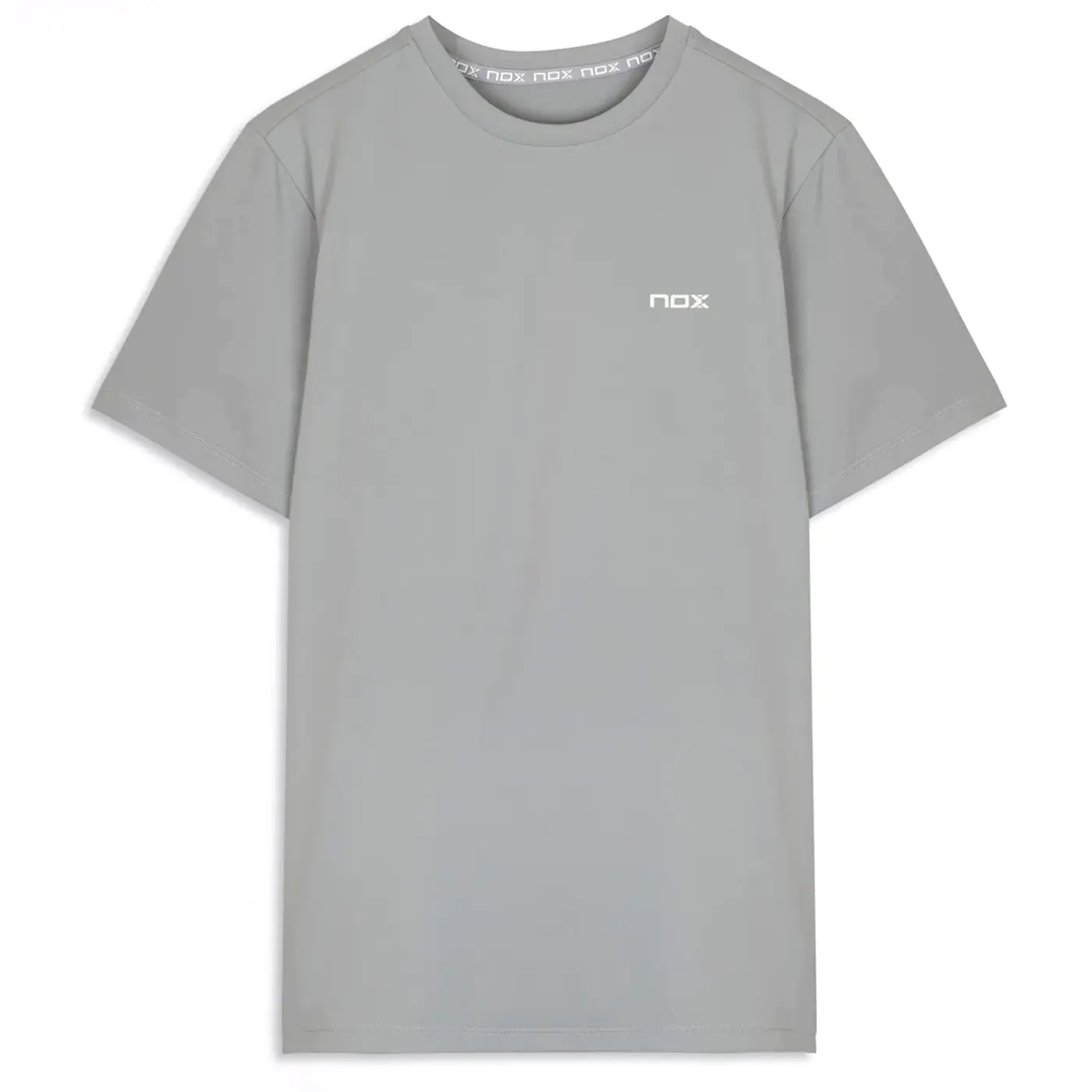 Nox Team Regular Men's Padel T-Shirt Gray Image 3 Nox Team Regular Men's Padel T-Shirt Gray Image 3