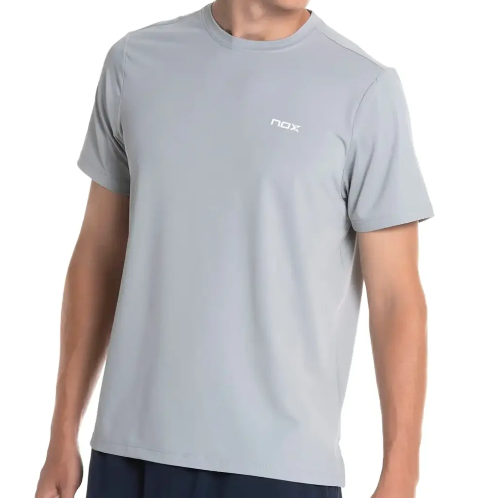 Nox Team Regular Men's Padel T-Shirt Gray Image 5