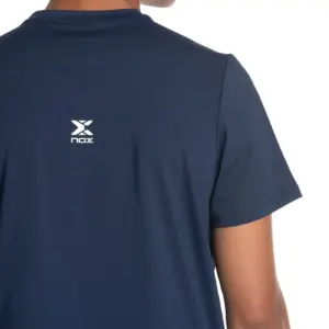 Nox Team Regular Men's Padel T-Shirt Navy Blue Image 1