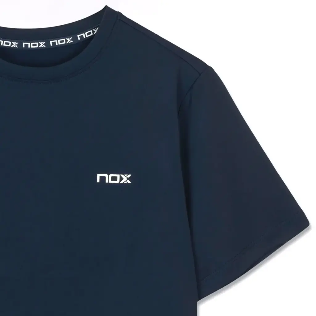 Nox Team Regular Men's Padel T-Shirt Navy Blue Image 3