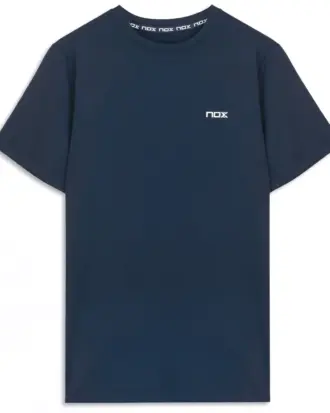 Nox Team Regular Men's Padel T-Shirt Navy Blue Image 5