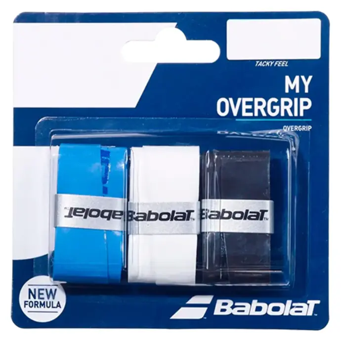 Overgrip Babolat My overgrip (pack X3) White/Blue