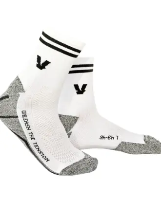 Volt Padel Socks High Performance White Pack Of 2
