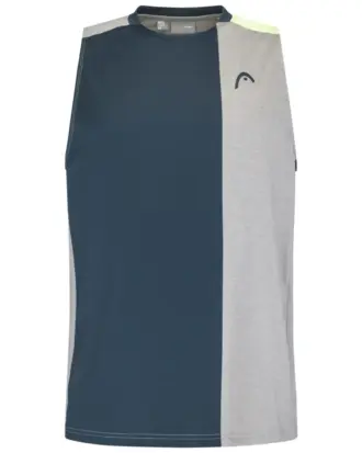 Head PADEL TANK TOP MEN Grey Light Green Image 1