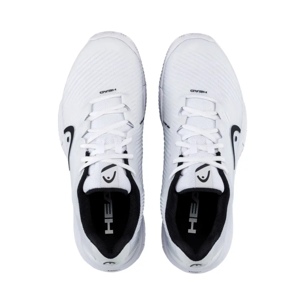 Head Revolt Pro 4.0 Clay Men's Padel Shoes White Black Image 2