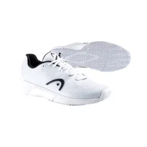 Head Revolt Pro 4.0 Clay Men's Padel Shoes White Black Image 3