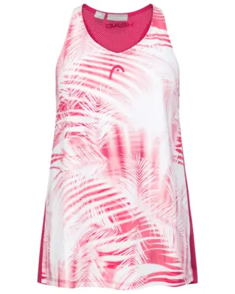 Head Women's Agility Tech Tank Top Mulberry Print Vision Image 1