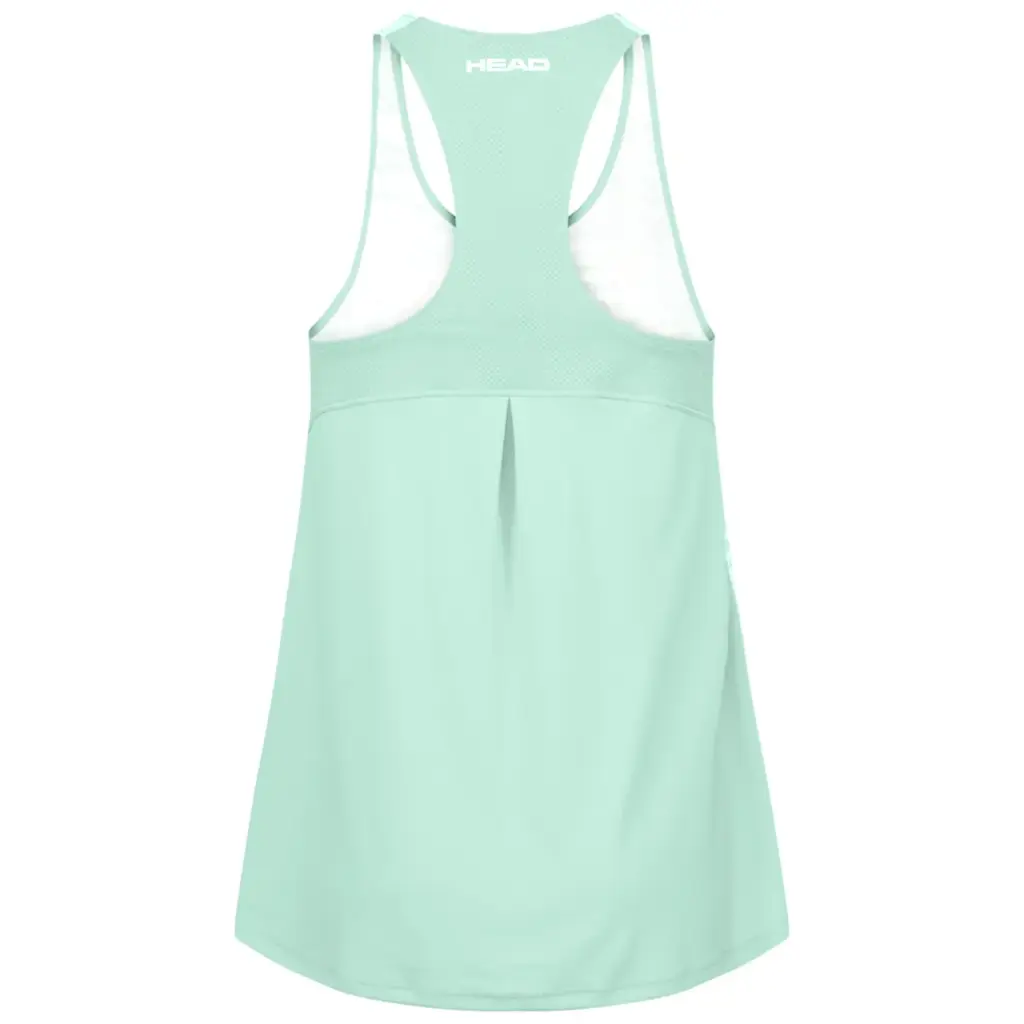 Head Women's Agility Tech Tank Top Pastel Green Print Vision Image 2