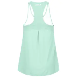 Head Women's Agility Tech Tank Top Pastel Green Print Vision Image 2