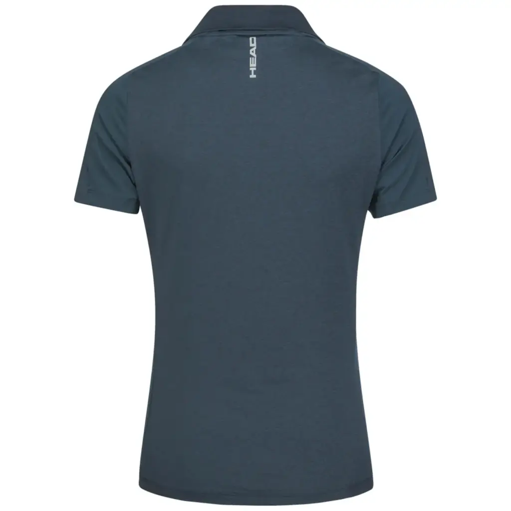 Head Women's Padel Tech Polo Shirt Navy Image 2
