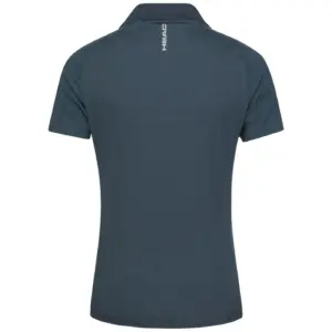 Head Women's Padel Tech Polo Shirt Navy Image 2