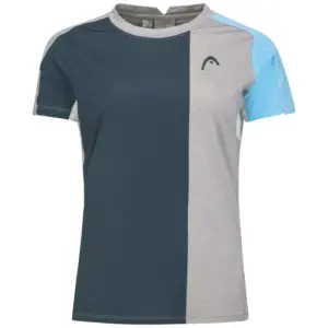 Head Women's TECH padel T-SHIRT 814553-GREL Grey Image 2